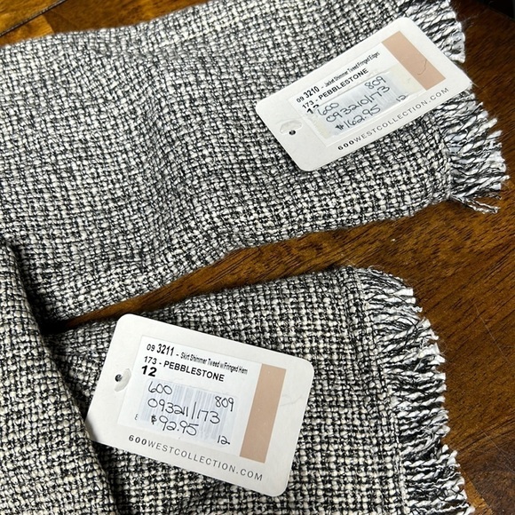 600 West 2 pc suit shimmer tweed with fringe blazer and skirt 3 sizes classic - Picture 13 of 17